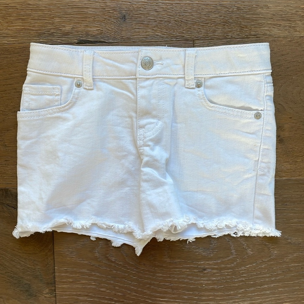 Cat & Jack Adjustable Waist Mid Rise Shorts Size Medium 8 Snap Closure
